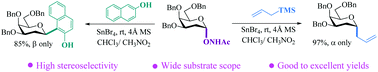 Graphical abstract: C-Glycosylation enabled by N-(glycosyloxy)acetamides