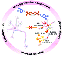 Graphical abstract: Multifunctional molecules with a bipyridyl core ameliorate multifaceted amyloid toxicity