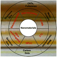 Graphical abstract: Analytical separation techniques: toward achieving atomic precision in nanomaterials science