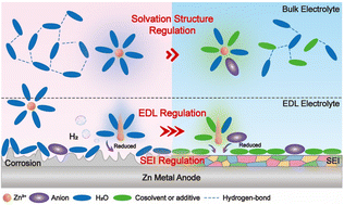 Graphical abstract: Electrolyte regulation methods for improving the cycle life of zinc metal anodes