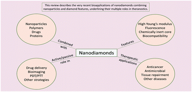 Graphical abstract: Nanodiamonds for bioapplications, recent developments