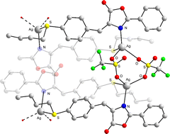 Graphical abstract: Silver(i) complexes containing heteroleptic diorganochalcogen(ii) ligands