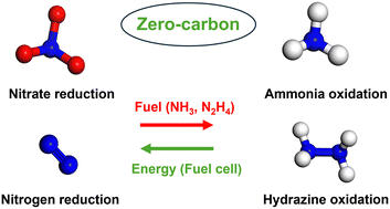Graphical abstract: Electrocatalytic N–H bond transformations: a zero-carbon paradigm for sustainable energy storage and conversion