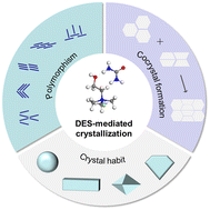 Graphical abstract: Advances in deep eutectic solvent-mediated crystallization: toward green and tunable platforms for pharmaceutical and biomolecular applications