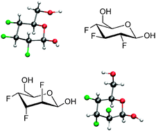 Graphical abstract: Fluorosugars: synthesis of the 2,3,4-trideoxy-2,3,4-trifluoro hexose analogues of d-glucose and d-altrose and assessment of their erythrocyte transmembrane transport