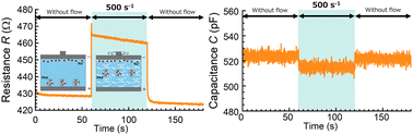 Graphical abstract: A torrent intercepts the ionic flow in a polyelectrolyte solution