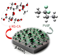 Graphical abstract: A sustainable biopolymer binder enables the fabrication of high-performance β-MnO2 cathodes for aqueous zinc-ion storage