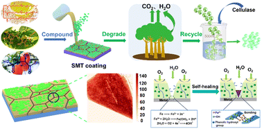 Graphical abstract: Long afterglow epoxidized soybean oil polymer composites with reversible dynamic cross-linking for intelligent coating