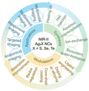 Graphical abstract: NIR-II silver chalcogenide nanocrystals: synthesis, photophysical modulation and deep-tissue fluorescence imaging