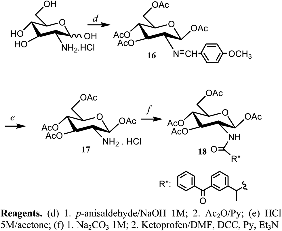 Synthesis and characterization of N acyltetra O acyl glucosamine