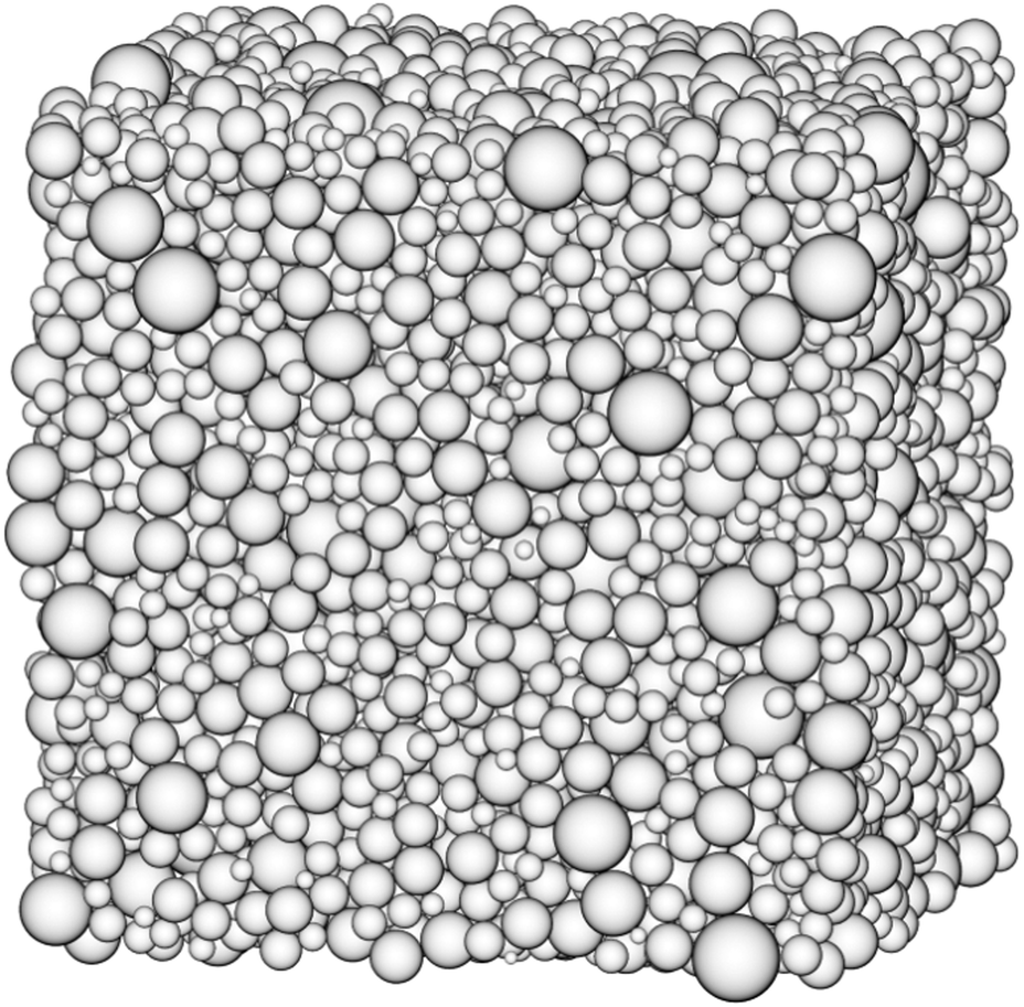 Random packing. Dense Sphere Packings. Hard Sphere potential.