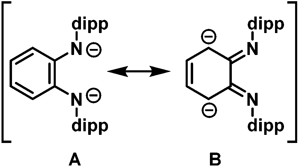 chart   two resonance forms for  l