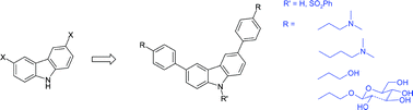 Graphical abstract: Synthesis of diphenylcarbazoles as cytotoxic DNA binding agents