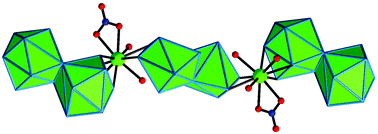 Graphical abstract: Hydrothermal synthesis, structure and luminescent properties of one-dimensional lanthanide benzenedicarboxylates, [M(NO3)M2(C12H8N2)2][(C8H4O4)4]·H2O, (M = La, Pr), possessing infinite M–O–M linkages
