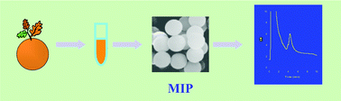 Graphical abstract: HPLC imprinted-stationary phase prepared by precipitation polymerisation for the determination of thiabendazole in fruit