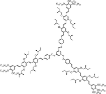 Graphical abstract: The influence of hydrogen bonding and π–π stacking interactions on the self-assembly properties of C3-symmetrical oligo(p-phenylenevinylene) discs