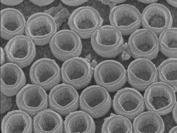 Graphical abstract: Drilling nanoholes in colloidal spheres by selective etching