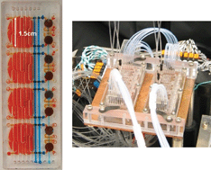 Graphical abstract: Microbioreactor arrays with integrated mixers and fluid injectors for high-throughput experimentation with pH and dissolved oxygen control