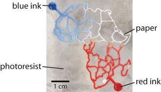 Graphical abstract: FLASH: A rapid method for prototyping paper-based microfluidic devices