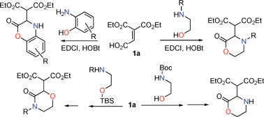 Graphical abstract: Efficient synthesis of heterocyclic compounds using ethenetricarboxylic acid diesters