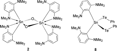 Graphical abstract: Synthesis and characterisation of twelve SnIV diaryls and formation of a SnIII triaryl