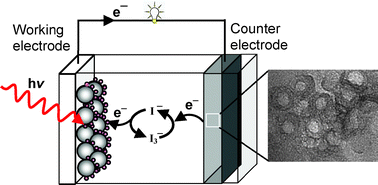 Graphical abstract: Large-pore sized mesoporous carbon electrocatalyst for efficient dye-sensitized solar cells
