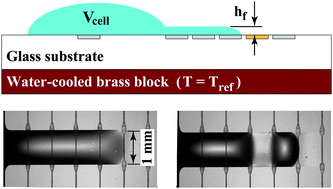 Graphical abstract: Planar digital nanoliter dispensing system based on thermocapillary actuation