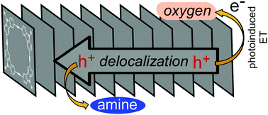 Graphical abstract: Ambient photodoping of p-type organic nanofibers: highly efficient photoswitching and electrical vapor sensing of amines