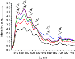 Graphical abstract: Synthesis of fluorescent core–shell hydroxyapatite nanoparticles