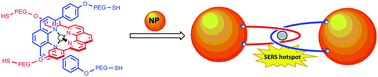Graphical abstract: Mechanically interlocked gold and silver nanoparticles using metallosupramolecular catenane chemistry