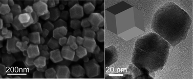 Graphical abstract: Rhombic dodecahedral Fe3O4: ionic liquid-modulated and microwave-assisted synthesis and their magnetic properties