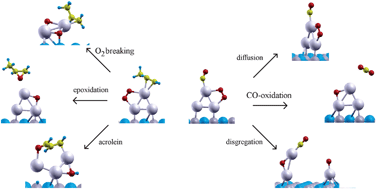 Graphical abstract: A first-principles theoretical approach to heterogeneous nanocatalysis