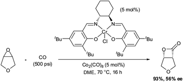 Graphical abstract: The first asymmetric ring-expansion carbonylation of meso-epoxides