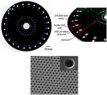 Graphical abstract: Isolation and detection of single molecules on paramagnetic beads using sequential fluid flows in microfabricated polymer array assemblies
