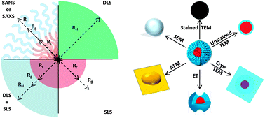 Graphical abstract: The analysis of solution self-assembled polymeric nanomaterials