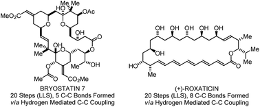 Graphical abstract: Polyketide construction via hydrohydroxyalkylation and related alcohol C–H functionalizations: reinventing the chemistry of carbonyl addition