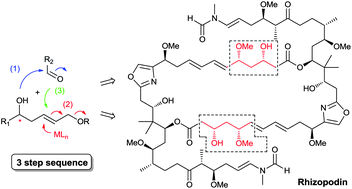 Graphical abstract: Sequential catalysis for stereoselective synthesis of complex polyketides