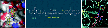 Graphical abstract: Development of α-glucosidase inhibitors by room temperature C–C cross couplings of quinazolinones