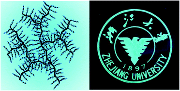 Graphical abstract: Dendritic molecular brushes: synthesis via sequential RAFT polymerization and cage effect for fluorophores
