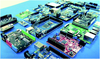 Graphical abstract: Universal electronics for miniature and automated chemical assays