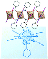 Graphical abstract: Experimental and theoretical evidence that electrostatics governs easy-axis orientation in DyIII-based molecular chains