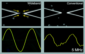 Graphical abstract: A wide-bandwidth power amplifier for frequency-selective insulator-based dielectrophoresis