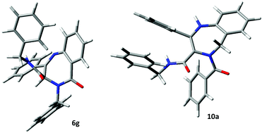 Graphical abstract: Experimental and theoretical studies on the effect of the oxo group in 1,4-benzodiazepines