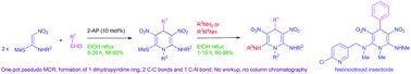 Graphical abstract: One-pot pseudo three-component reaction of nitroketene-N,S-acetals and aldehydes for synthesis of highly functionalized hexa-substituted 1,4-dihydropyridines