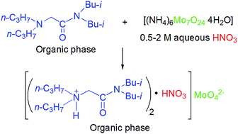 Graphical abstract: α-Dialkylamino N,N-diisobutylacetamides: a new class of anion exchanger with intramolecular buffering properties