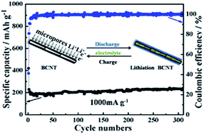 Graphical abstract: High-yield bamboo-like porous carbon nanotubes with high-rate capability as anodes for lithium-ion batteries