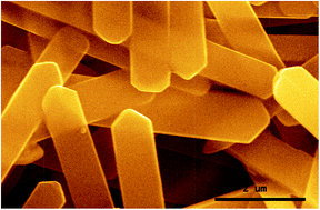 Graphical abstract: Supercritical synthesis of layered elongated hexagonal titanium phosphate nanoplates