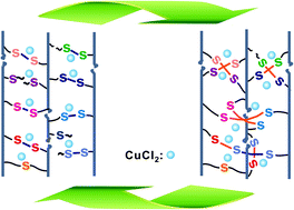 Graphical abstract: Crack healing and reclaiming of vulcanized rubber by triggering the rearrangement of inherent sulfur crosslinked networks