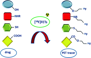 Graphical abstract: 2-[18F]Fluoroethyl tosylate – a versatile tool for building 18F-based radiotracers for positron emission tomography
