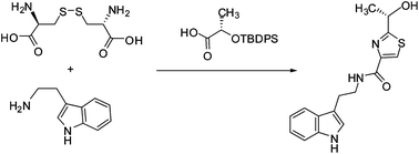 Graphical abstract: Synthesis and structural reconfirmation of bacillamide B